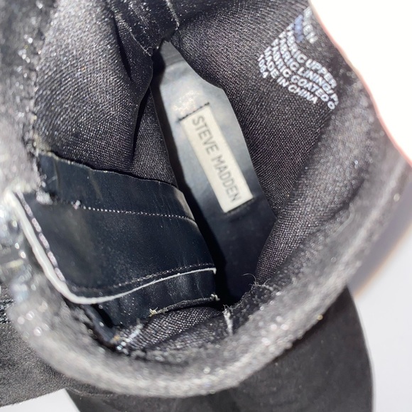 Women's Black Ankle Boots - Picture 3 of 7